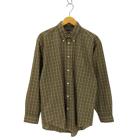ドッカーズ DOCKERS ギンガムチェック柄 ショートスリーブボタンダウンシャツ メンズ import:M