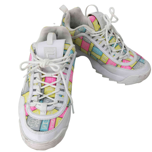 フィラ FILA DISRUPTOR II PATCHWORK デイスラプターIIパッチワーク レディース 25