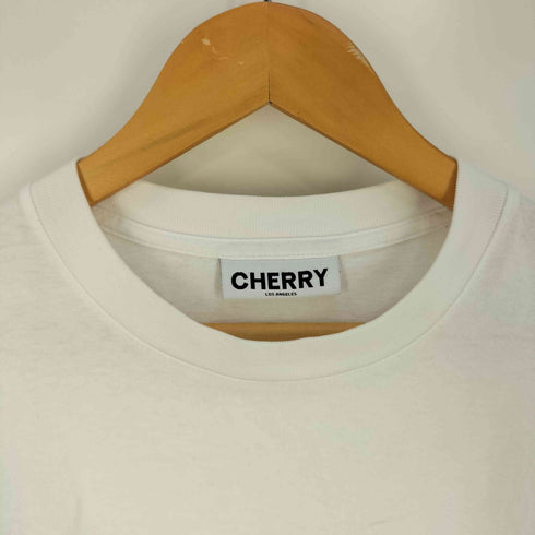 CHERRY los angeles ロゴ 両面プリント Tシャツ メンズ import:M