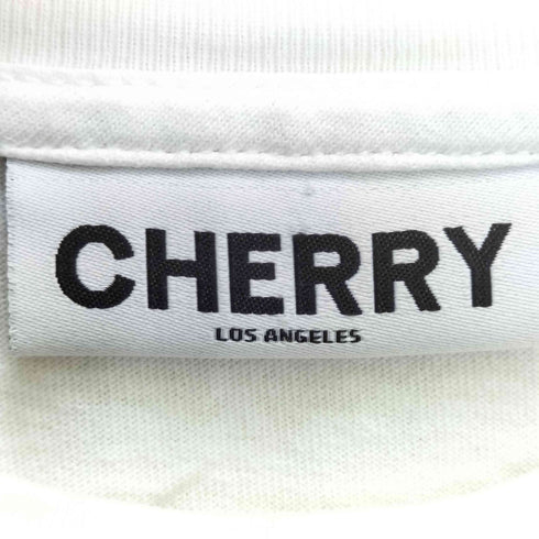 CHERRY los angeles ロゴ 両面プリント Tシャツ メンズ import:M