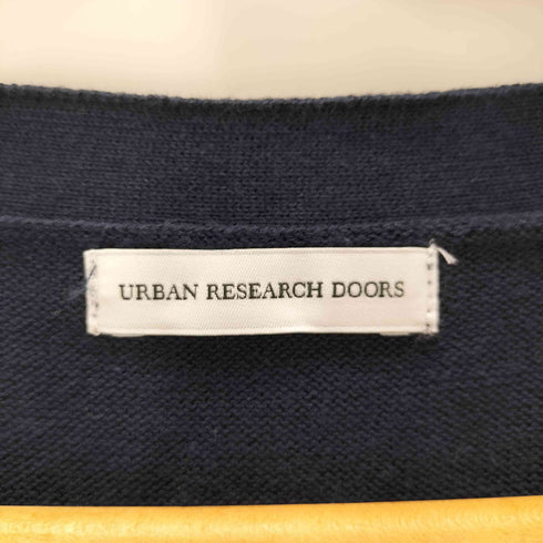アーバンリサーチドアーズ URBAN RESEARCH DOORS 強撚Vネックカーディガン メンズ JPN:M