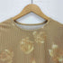 レイビームス Ray BEAMS ベロアフラワーTシャツ レディース