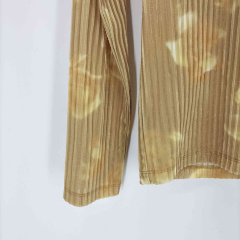 レイビームス Ray BEAMS ベロアフラワーTシャツ レディース