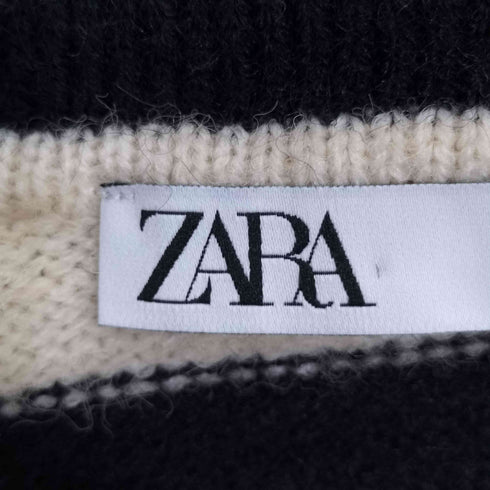 ザラ ZARA ボーダー セーラー ニット レディース import:S
