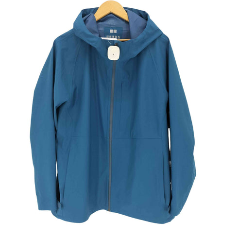 ユニクロ UNIQLO ブロックテックパーカー レディース JPN:XL