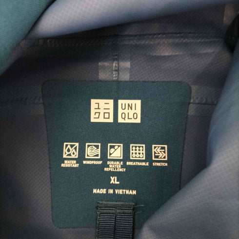 ユニクロ UNIQLO ブロックテックパーカー レディース JPN:XL
