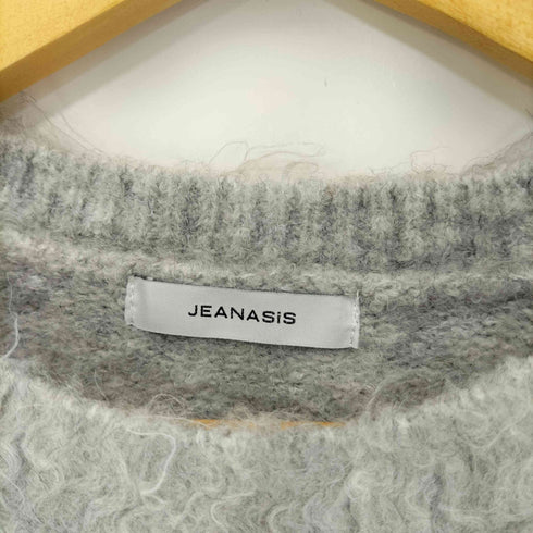 ジーナシス JEANASIS 7G ブークレシャギープルオーバー レディース FREE