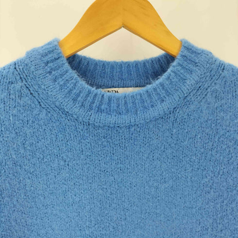 ザラ ZARA サイドスリットクルーネックニット レディース JPN:S