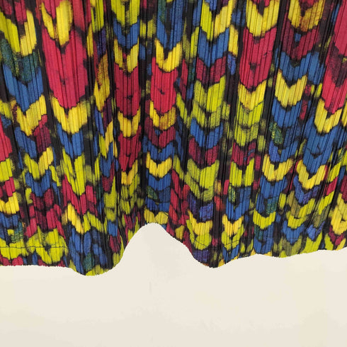 プリーツプリーズイッセイミヤケ PLEATS PLEASE ISSEY MIYAKE 21AW 総柄 ロング プリーツ スカート レディース JPN:2