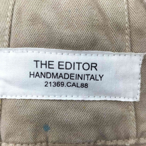 THE EDITOR ペイント加工パンツ メンズ UK:32-33