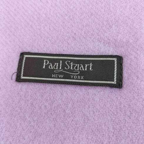 ポールスチュアート Paul Stuart 大判フリンジマフラー レディース