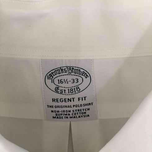 ブルックスブラザーズ BROOKS BROTHERS REGENT FIT ボタンダウンシャツ メンズ 16 1/2-33