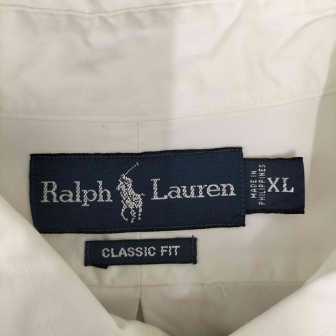ラルフローレン RALPH LAUREN CLASSIC FIT ポニー刺繍ボタンダウンシャツ メンズ import:XL