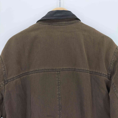 ウールリッチ WOOLRICH 襟レザー 裏起毛カバーオール メンズ import:M