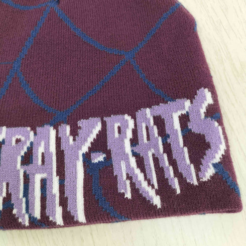 STRAY-RATS Web Beanie ウェブ ビーニー ニットキャップ メンズ