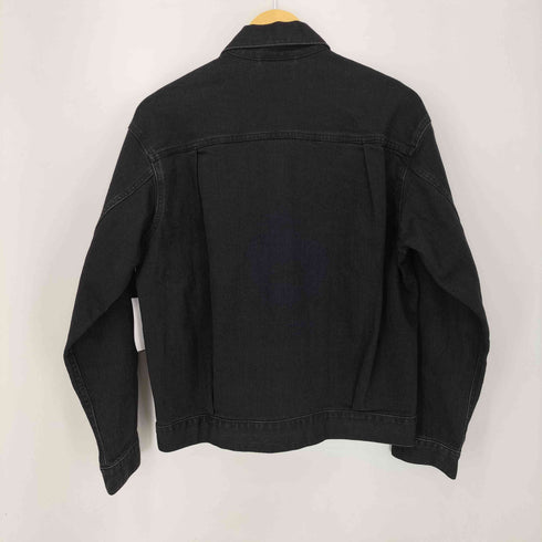 ユニクロ UNIQLO 1ST ブラックデニムジャケット メンズ JPN:S