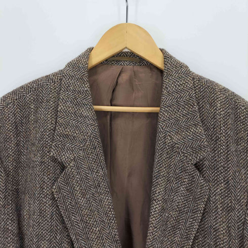 ハリスツイード Harris Tweed ウールテーラードジャケット メンズ 62