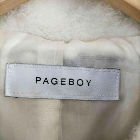 ページボーイ PAGEBOY ファーボンバージャケット レディース FREE