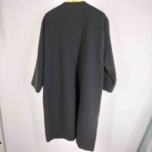 ミラオーウェン Mila Owen 22AW ボタンレス ノーカラー ロングコート レディース ONE SIZE