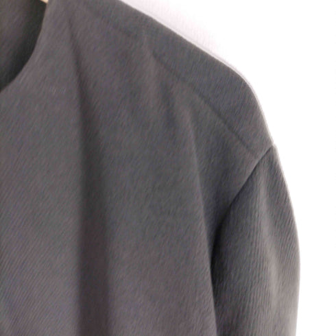 ミラオーウェン Mila Owen 22AW ボタンレス ノーカラー ロングコート レディース ONE SIZE