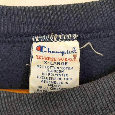 チャンピオン Champion メキシコ製 刺繍タグ REVERSE WEAVE HARTFORD ワンポイントプリント メンズ import:XL