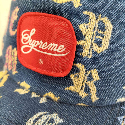 シュプリーム Supreme 22SS Gradient Jacquard Denim Mesh Back 5-Panel メンズ