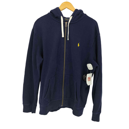 ポロラルフローレン POLO RALPH LAUREN フード裏サーマル ジップパーカー メンズ