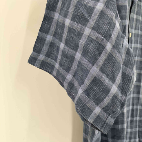 ポロバイラルフローレン Polo by RALPH LAUREN 90S CALDWELL チェック柄オープンカラーシャツ メンズ JPN:L