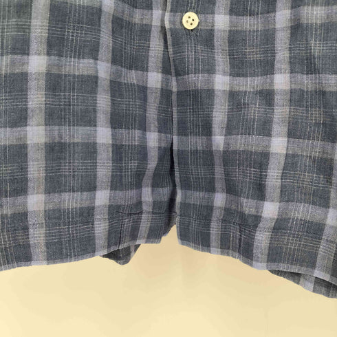 ポロバイラルフローレン Polo by RALPH LAUREN 90S CALDWELL チェック柄オープンカラーシャツ メンズ JPN:L