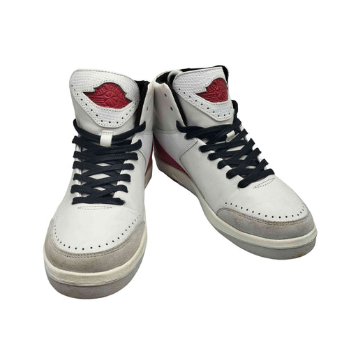ジョーダンブランド JORDAN BRAND Chanel Abney Air Jordan 2 High White and Gym Red レディース JPN:24