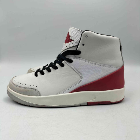 ジョーダンブランド JORDAN BRAND Chanel Abney Air Jordan 2 High White and Gym Red レディース JPN:24