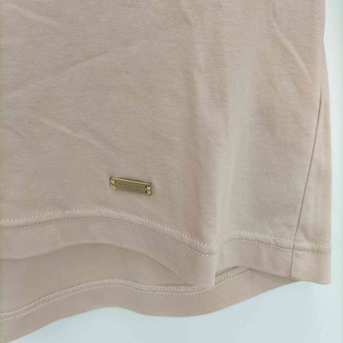 バーバリーブルーレーベル BURBERRY BLUE LABEL チェック柄リボンデザインカットソー レディース 38