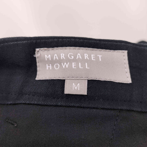 マーガレットハウエル MARGARET HOWELL 15SS リネン混 ボタンフライ ハーフスラックス メンズ JPN:M