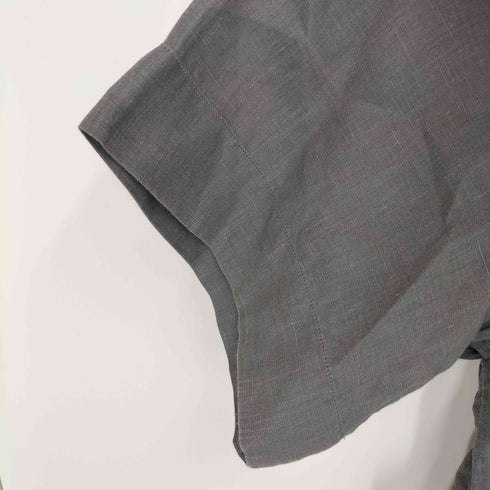 マーガレットハウエル MARGARET HOWELL 22SS SHIRTING LINEN S/Sシャツ メンズ import:M