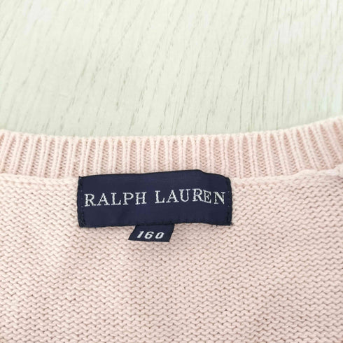 ラルフローレン RALPH LAUREN 丸襟コットンカーディガン レディース 160