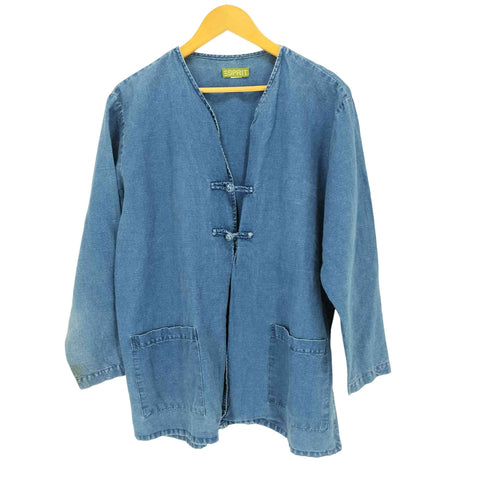 esprit デニムチャイナシャツ メンズ JPN:M