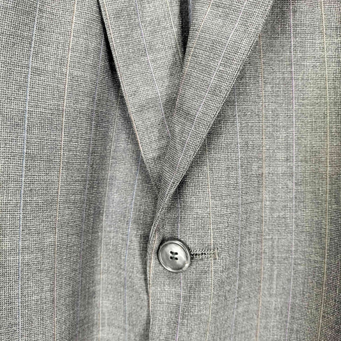 ブルックスブラザーズ BROOKS BROTHERS MADE N USA ストライプ 2Bテーラードジャケット メンズ