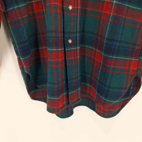 ペンドルトン PENDLETON lobo USA製 ウールシャツ メンズ JPN:M