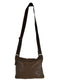 LONGCHAMP レザー ショルダーバッグ スクエア レディース