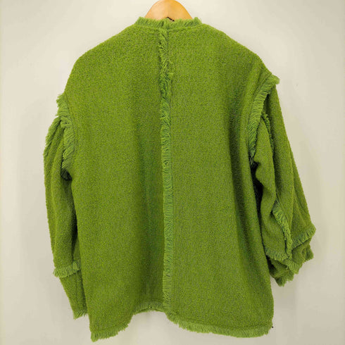 スライ SLY TWEED NO COLLAR ジャケット レディース F