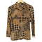 レオナール LEONARD 総柄シルク混ハイネックニット レディース JPN:L