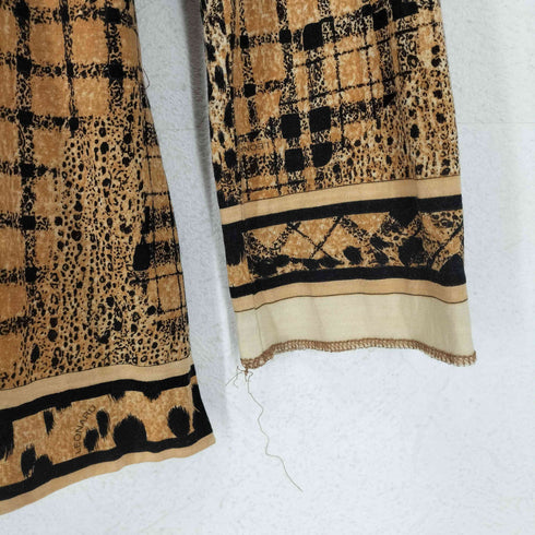レオナール LEONARD 総柄シルク混ハイネックニット レディース JPN:L