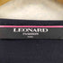 レオナール LEONARD 切替シルク混カーディガン レディース JPN:XL