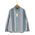 ユナイテッドアローズグリーンレーベルリラクシング UNITED ARROWS green label relaxing パネル ストライプ ジャストルーズ レギュラーカラー シャツ メンズ JPN:S
