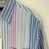 ユナイテッドアローズグリーンレーベルリラクシング UNITED ARROWS green label relaxing パネル ストライプ ジャストルーズ レギュラーカラー シャツ メンズ JPN:S