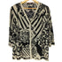 レオナール LEONARD 花柄ポリエステルカーディガン レディース JPN:XL