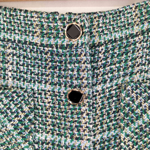 ザラ ZARA Tweed Retro Pencil Skirt ツイードレトロペンシルスカート レディース JPN:M
