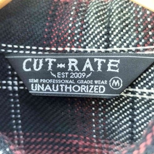 カットレイト CUTRATE チェック ネルシャツ メンズ JPN:M