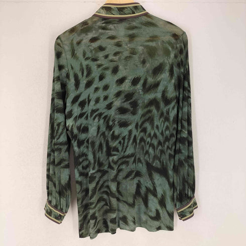 レオナール LEONARD 総柄ポリエステルL/Sブラウス レディース JPN:XL