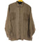 シルク100% L/S レギュラーカラーシャツ メンズ import:L